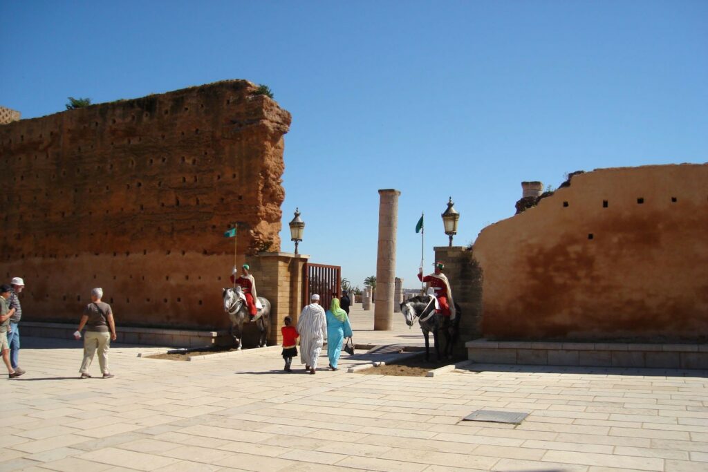 Met de camper naar Marokko - Mausoleum van Koning Mohammed V, Rabat