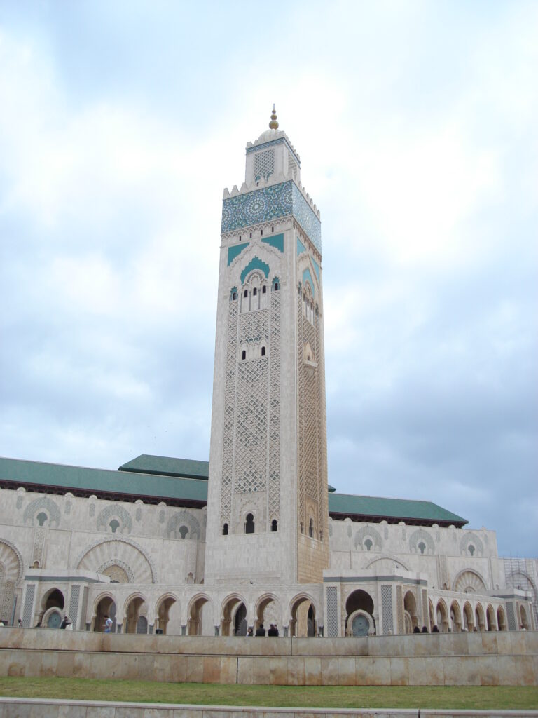 Met de camper naar Marokko - Hassan II Moskee, Cassablanca