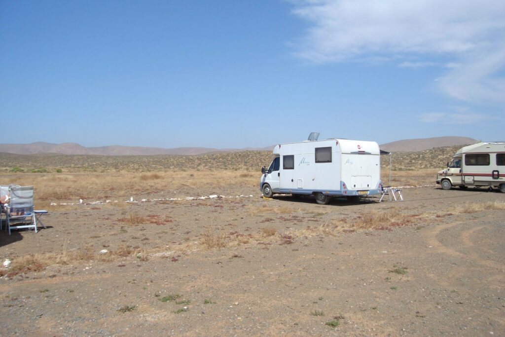 Met de camper naar Marokko - Camping Fort Bou Jerif