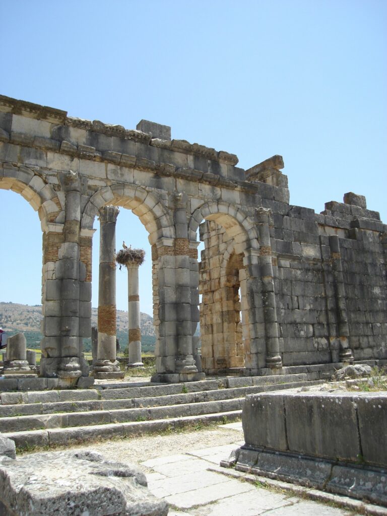 Met de camper naar Marokko - Volubilis