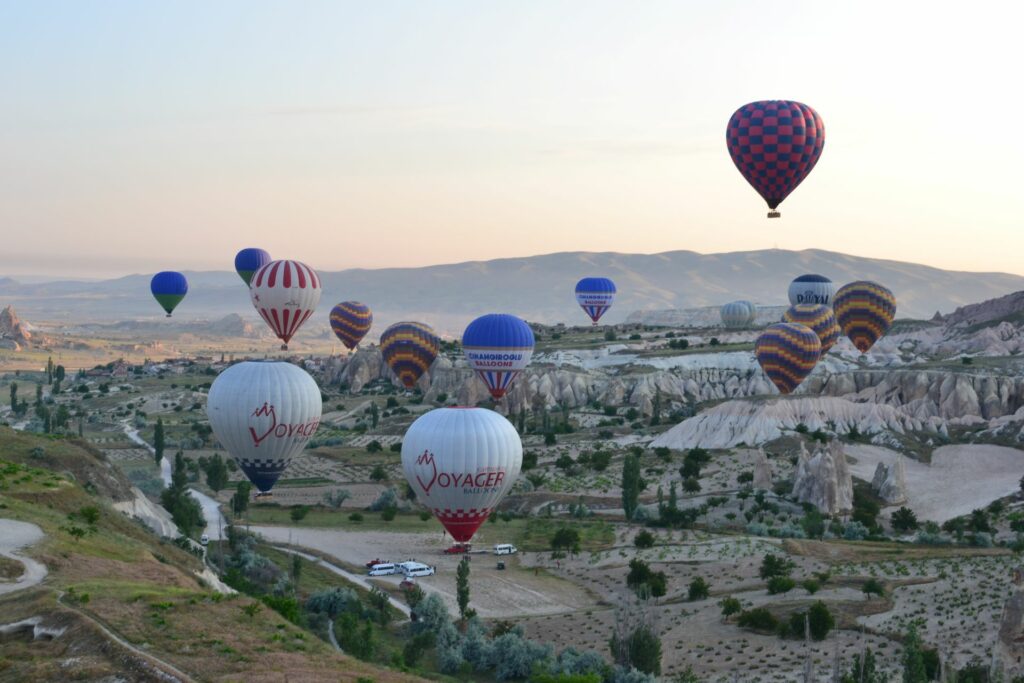 Met de camper naar Turkije - Luchtballonnen in Cappadocië 