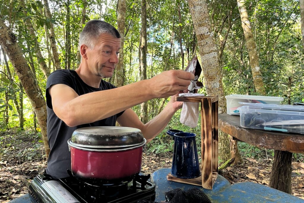 Kamperen in Costa Rica - Ontbijt op zijn Costa Ricaans, La Ceiba Ecoadventures