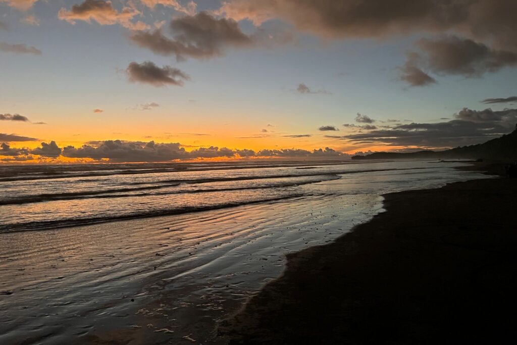 Kamperen in Costa Rica - Uitzicht op Uvita Beach