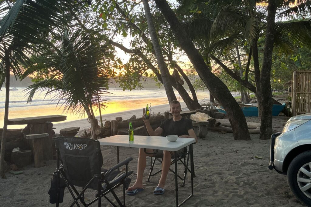 Kamperen in Costa Rica - Kampeerplek bij Camping Mirella